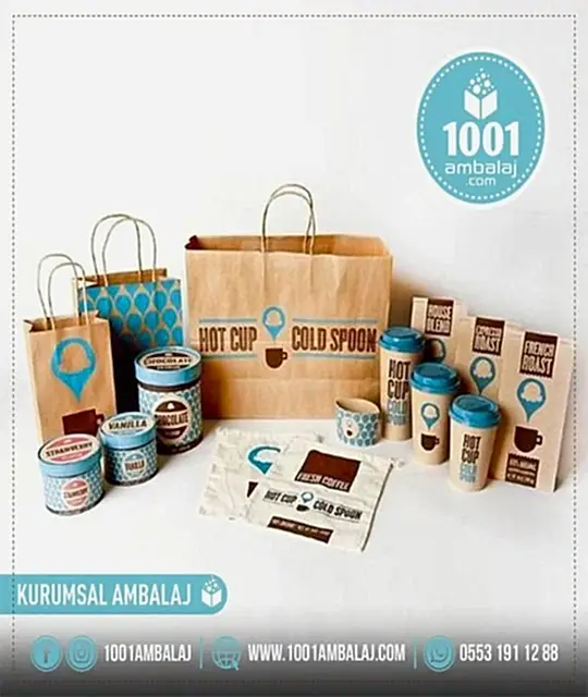 BASKILI KRAFT ÇANTA 532 261 90 92